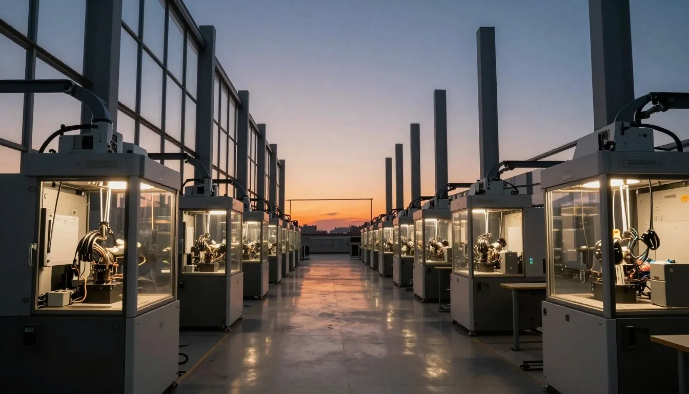 Taller de fabricación aditiva al atardecer en Buenos Aires